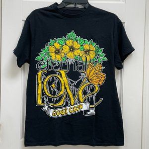 Goat Crew Eternal Love Vintage Black T Shirt Size M
